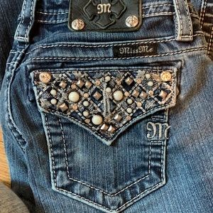 Miss me jeans size girls 14